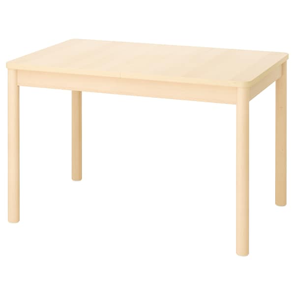 IKEA RÖNNINGE extendable table, birch, 46 1/2/68 1/8x30 3/4 in , IKEA Sale | 67534HVPM