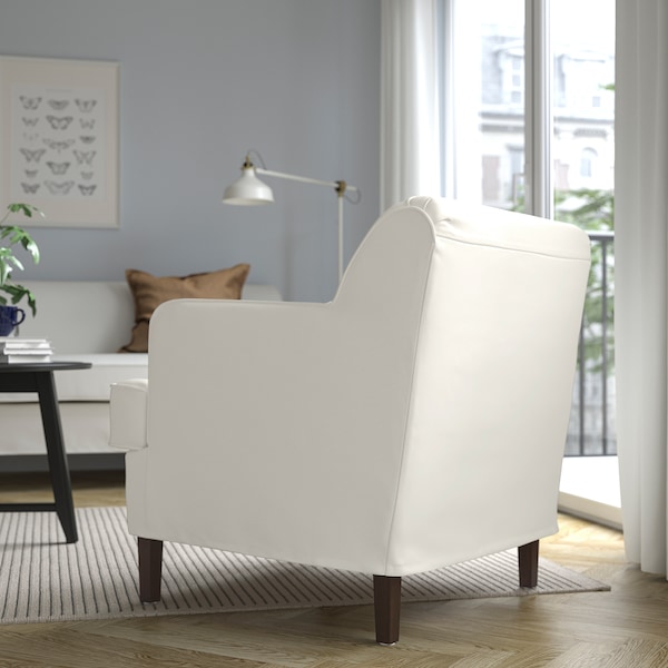 IKEA ROCKSJÖN armchair, Blekinge white , IKEA Sale | 24169KFIO