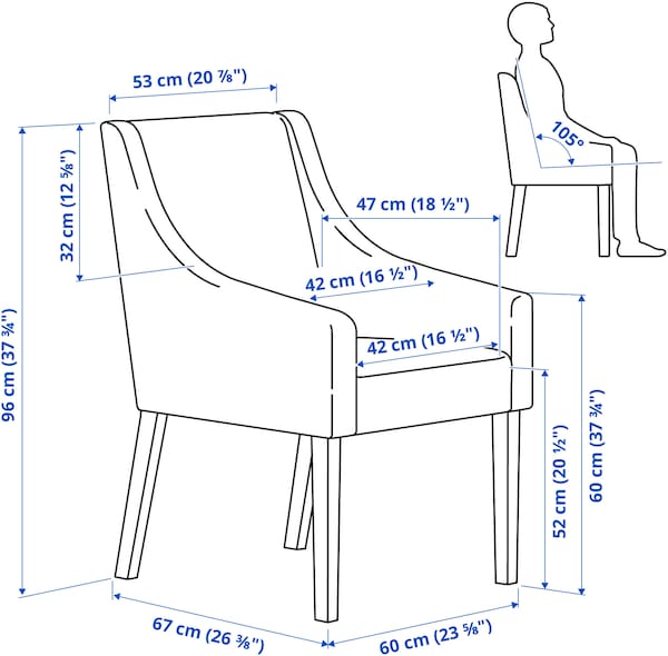 IKEA SAKARIAS armchair, black/Kvillsfors , IKEA Sale | 62970BLAJ