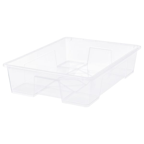 IKEA SAMLA box, clear, 30 ¾x22x7 in/15 gallon , IKEA Sale | 27104FWTB