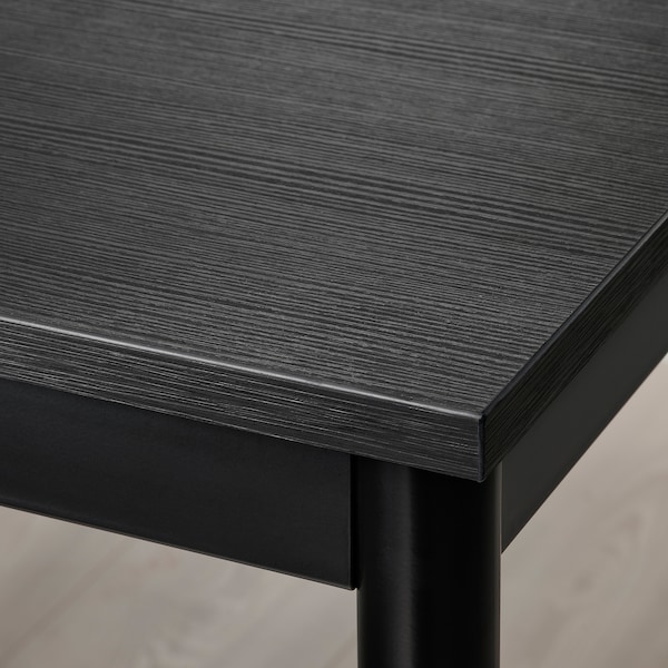 IKEA SANDSBERG table, black, 43 1/4x26 3/8 in , IKEA Sale | 39521KTPJ