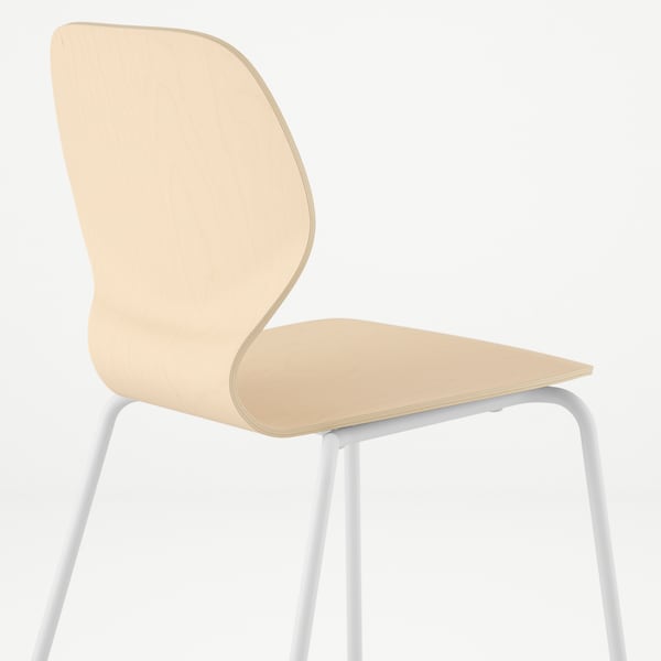 IKEA SIGTRYGG chair, birch/Sefast white , IKEA Sale | 50347VJLS