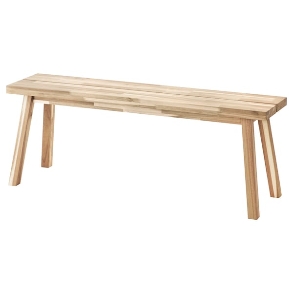 IKEA SKOGSTA Bench, acacia, Length: 47  1/4 in , IKEA Sale | 65983RBCZ