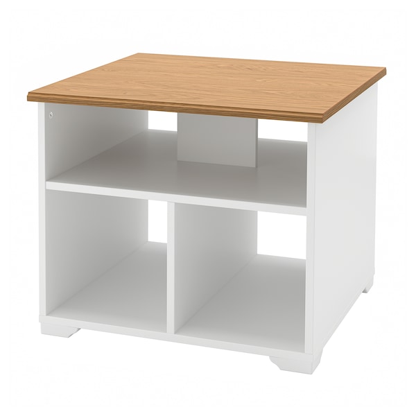 IKEA SKRUVBY coffee table, white, 23 5/8x23 5/8 in , IKEA Sale | 95287FYUE