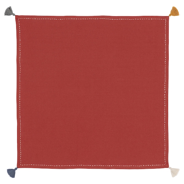 IKEA SLÄTTIKA napkin, dark red, 16x16 in, 2 pack , IKEA Sale | 93702GSWD