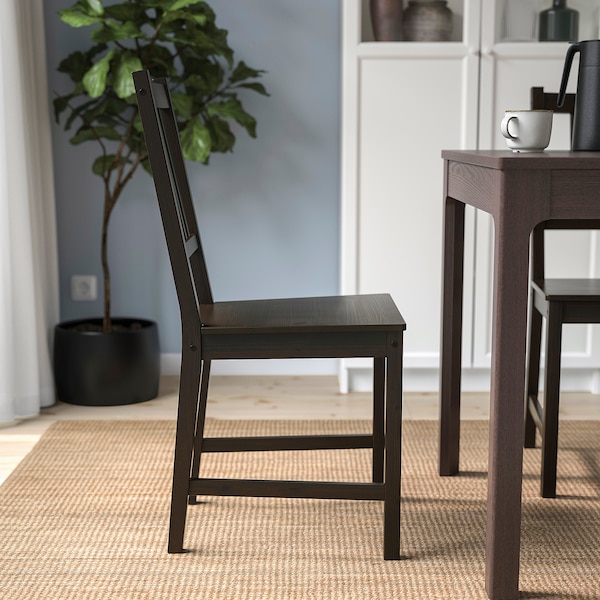 IKEA STEFAN chair, brown-black , IKEA Sale | 01762UFXW