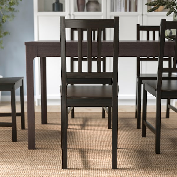 IKEA STEFAN chair, brown-black , IKEA Sale | 01762UFXW