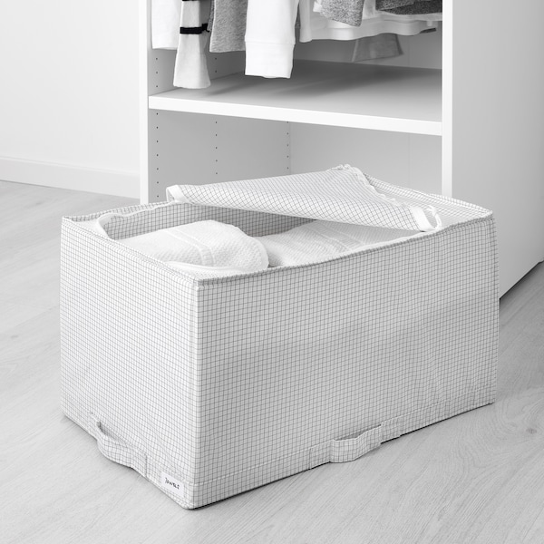 IKEA STUK Storage case, white/gray, 13 ½x20x11 in , IKEA Sale | 21685AWJC