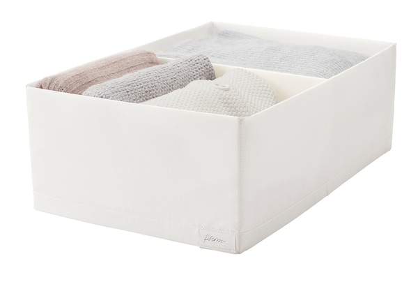 IKEA STUK box with compartments, white, 13 ½x20x7 in , IKEA Sale | 80537VCIT