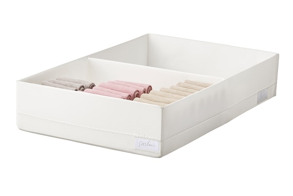 IKEA STUK box with compartments, white, 13 ½x20x4 in , IKEA Sale | 16405ODYM