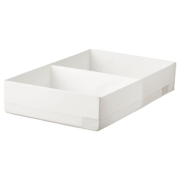 IKEA STUK box with compartments, white, 13 ½x20x4 in , IKEA Sale | 16405ODYM