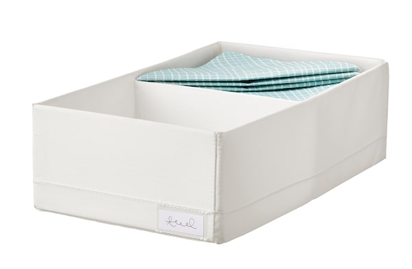 IKEA STUK box with compartments, white, 7 ¾x13 ½x4 in , IKEA Sale | 36098MCHI