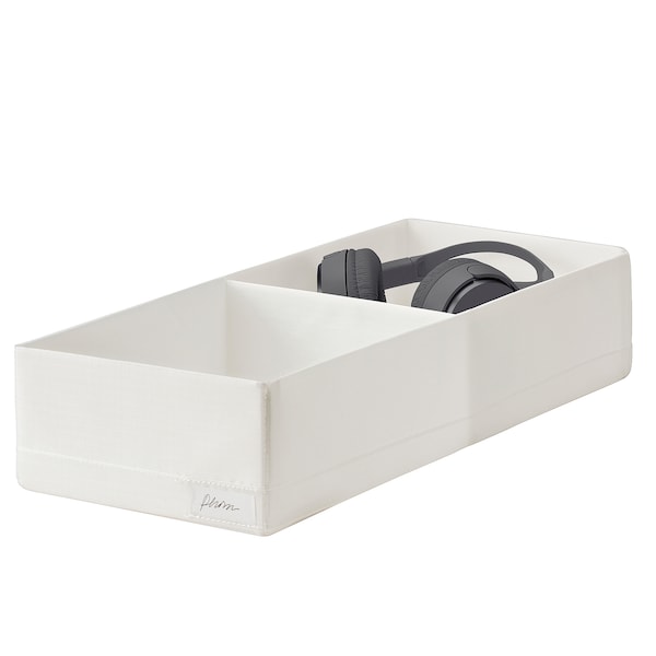 IKEA STUK box with compartments, white, 7 ¾x20x4 in , IKEA Sale | 31976IGPF