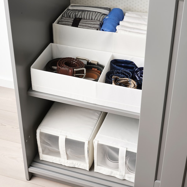 IKEA STUK box with compartments, white, 7 ¾x20x4 in , IKEA Sale | 31976IGPF