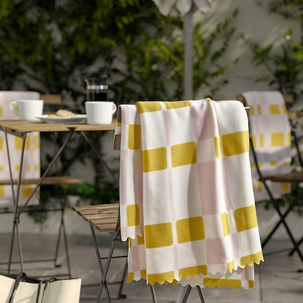 IKEA SVARTFIBBLA throw, 47x63 in , IKEA Sale | 20948ILAX