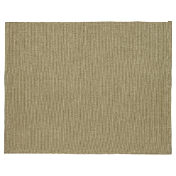 IKEA SVARTSENAP place mat, light beige-green, 14x18 in , IKEA Sale | 61430IMXP