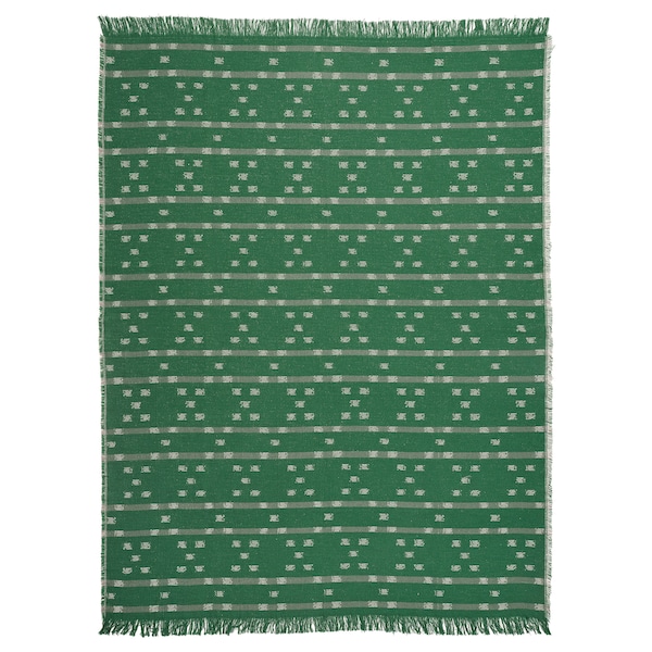 IKEA SVINROT throw, dark green, 51x67 in , IKEA Sale | 14865LJTK