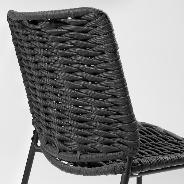 IKEA TEGELÖN chair, in/outdoor, dark gray/black , IKEA Sale | 35896ZQYG