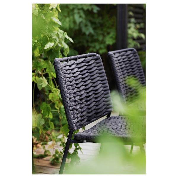 IKEA TEGELÖN chair, in/outdoor, dark gray/black , IKEA Sale | 35896ZQYG