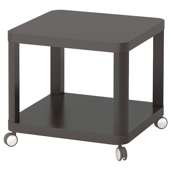 IKEA TINGBY Side table on casters, gray, 19  5/8x19  5/8 in , IKEA Sale | 46215JWYT