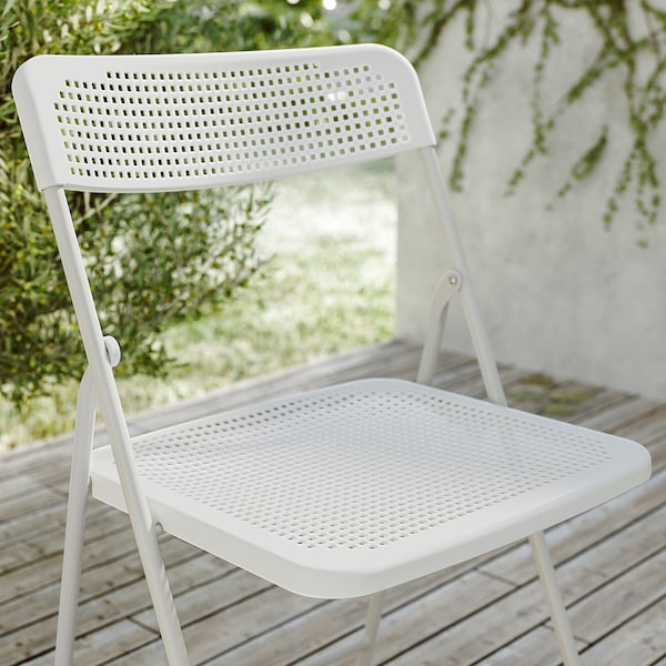 IKEA TORPARÖ chair, in/outdoor, foldable white/gray , IKEA Sale | 16953RKJM