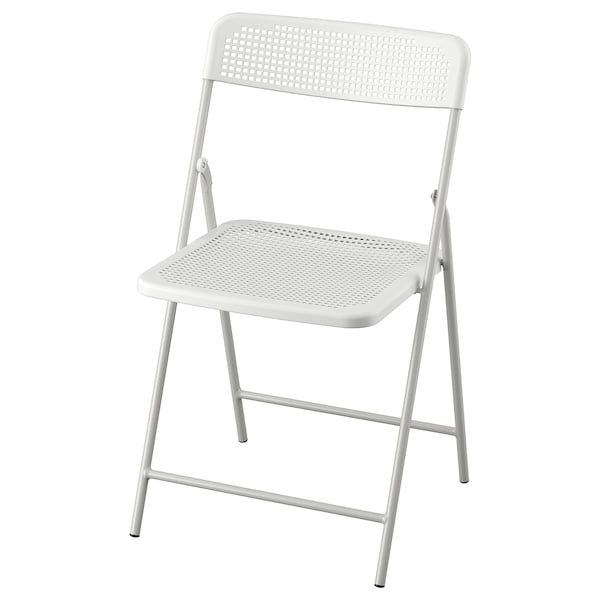 IKEA TORPARÖ chair, in/outdoor, foldable white/gray , IKEA Sale | 16953RKJM