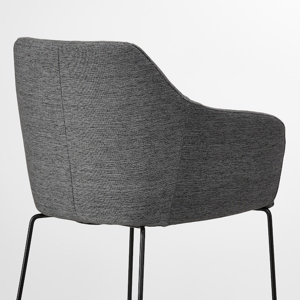 IKEA TOSSBERG Chair, metal black, gray , IKEA Sale | 42706XISZ