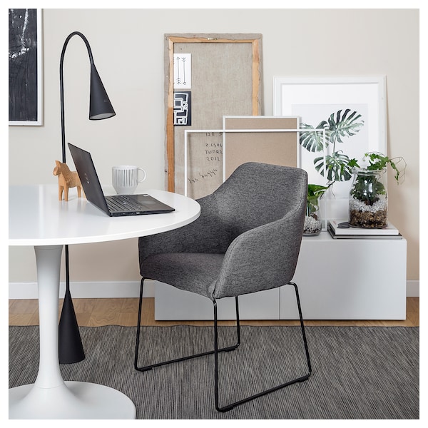 IKEA TOSSBERG Chair, metal black, gray , IKEA Sale | 42706XISZ