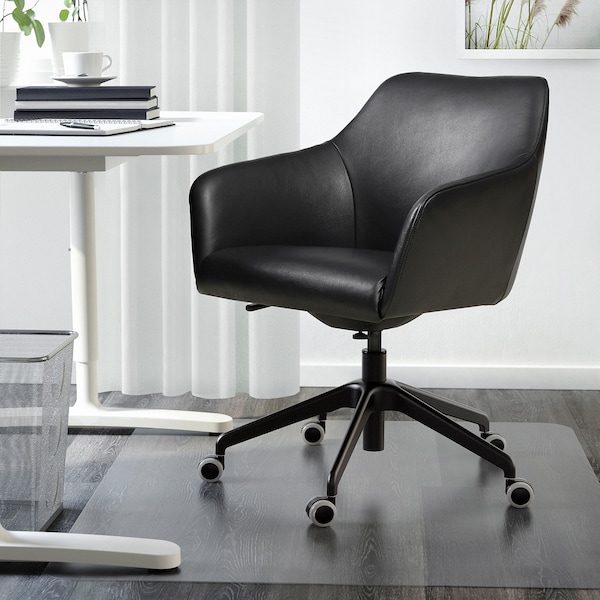 IKEA TOSSBERG / LÅNGFJÄLL conference chair, Grann black/black , IKEA Sale | 24396CKOR