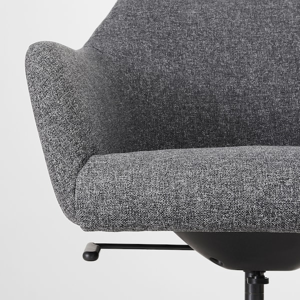 IKEA TOSSBERG / LÅNGFJÄLL conference chair, Gunnared dark gray/black , IKEA Sale | 30196GLJU