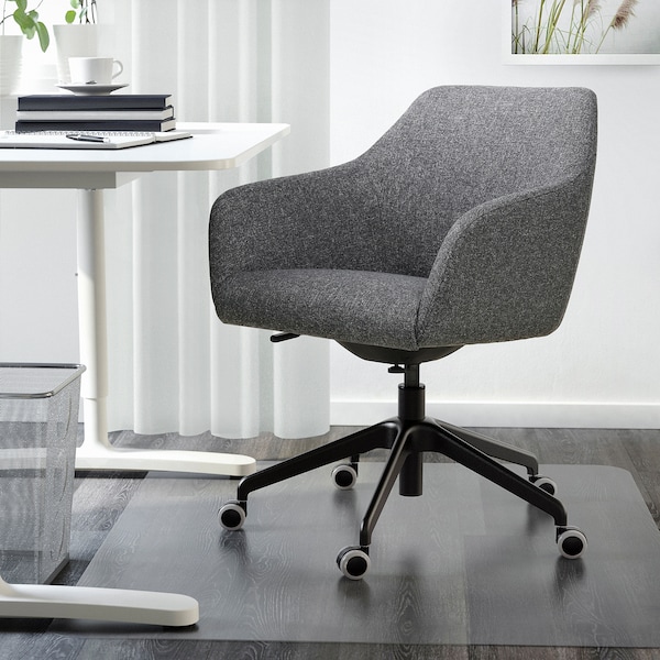 IKEA TOSSBERG / LÅNGFJÄLL conference chair, Gunnared dark gray/black , IKEA Sale | 30196GLJU