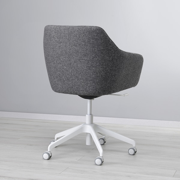 IKEA TOSSBERG / LÅNGFJÄLL conference chair, Gunnared dark gray/white , IKEA Sale | 58231JWMA