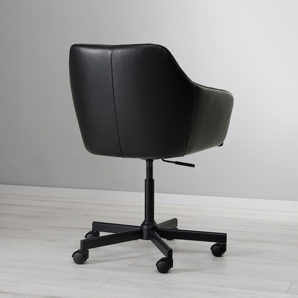 IKEA TOSSBERG / MALSKÄR swivel chair, Grann black/black , IKEA Sale | 37209WSXI