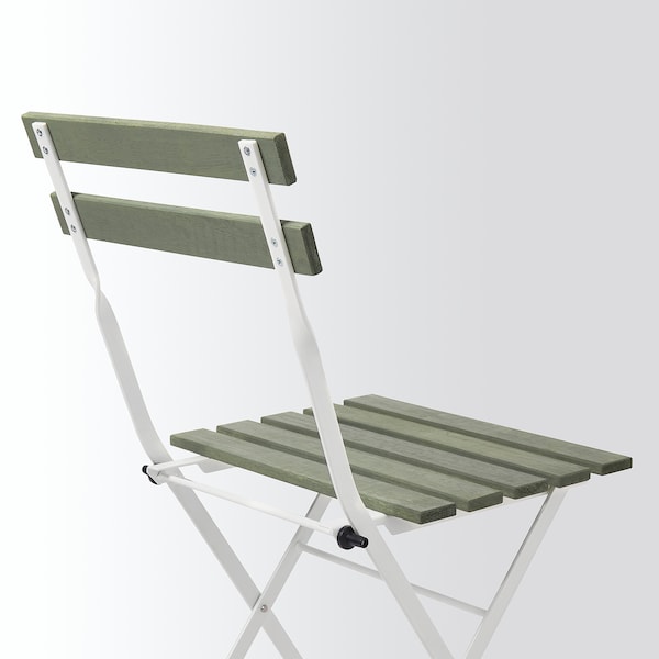 IKEA TÄRNÖ chair, outdoor, foldable white/green , IKEA Sale | 62853PXRG