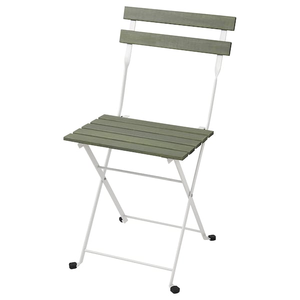 IKEA TÄRNÖ chair, outdoor, foldable white/green , IKEA Sale | 62853PXRG