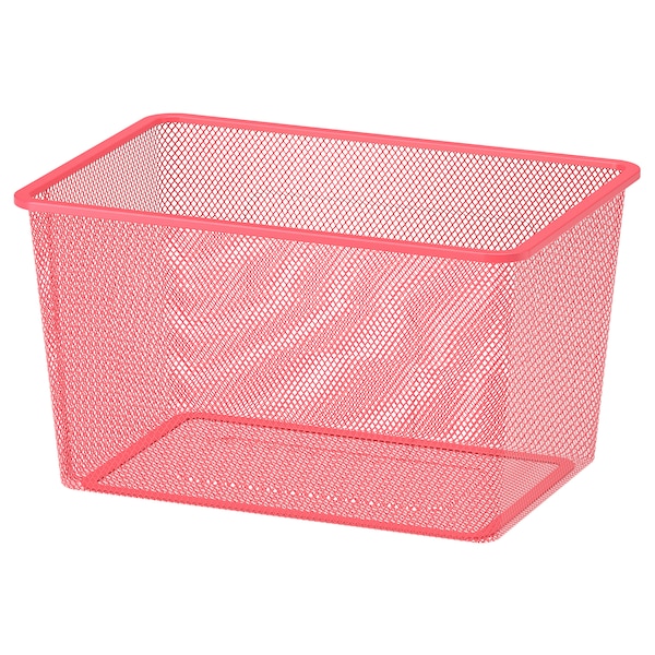 IKEA TROFAST mesh storage box, light red, 16 1/2x11 3/4x9 in , IKEA Sale | 81246UMXD