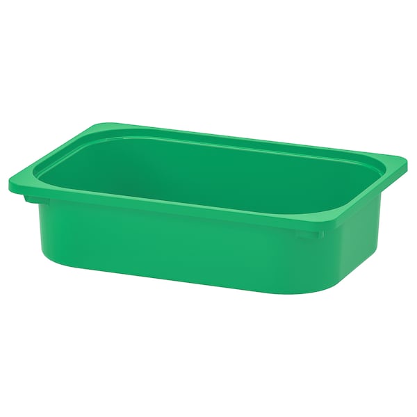 IKEA TROFAST storage box, green, 16 ½x11 ¾x4 in , IKEA Sale | 74639ZFXA