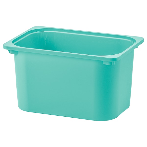 IKEA TROFAST storage box, turquoise, 16 ½x11 ¾x9 in , IKEA Sale | 37891PKWI