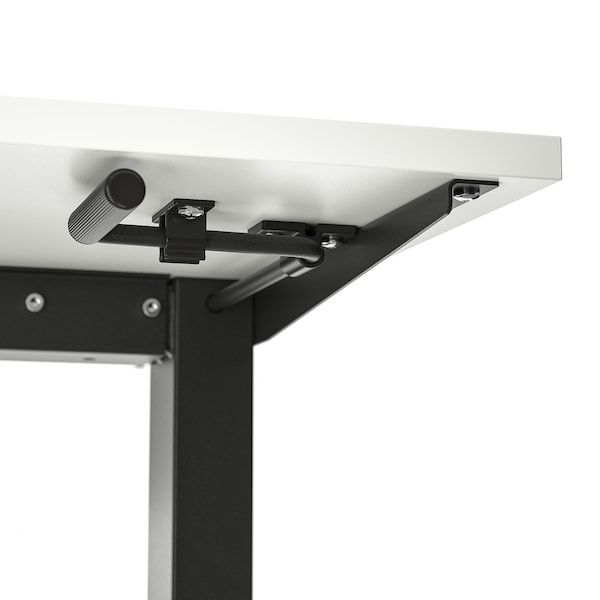 IKEA TROTTEN desk sit/stand, white/anthracite, 47 1/4x27 1/2 in , IKEA Sale | 12963KLNA