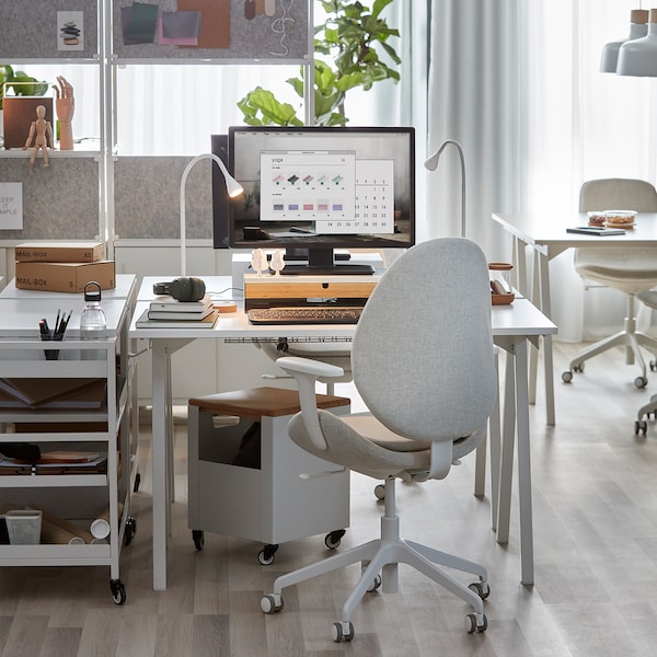 IKEA TROTTEN desk, white, 47 1/4x27 1/2 in , IKEA Sale | 94528QYVL