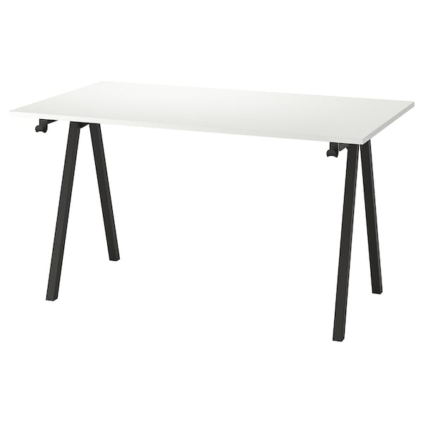 IKEA TROTTEN underframe for table top, anthracite, 55 1/8/63 in , IKEA Sale | 57812YWUH