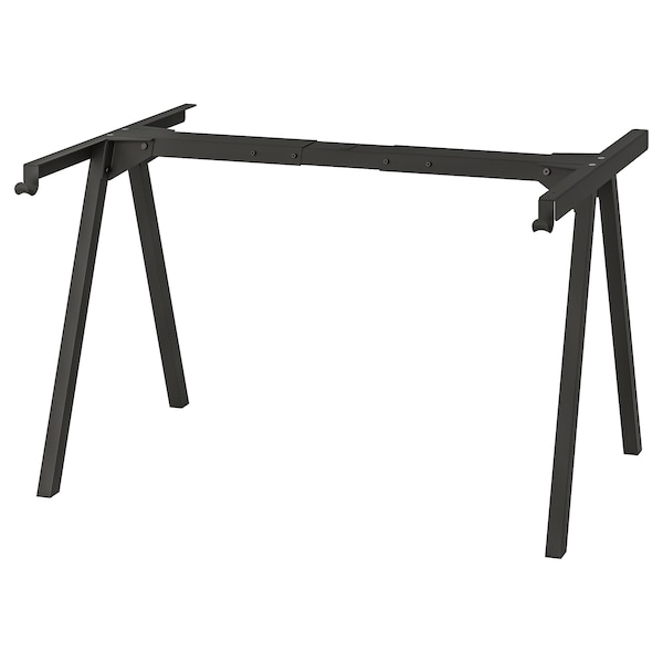 IKEA TROTTEN underframe for table top, anthracite, 55 1/8/63 in , IKEA Sale | 57812YWUH