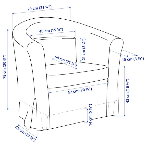 IKEA TULLSTA armchair, Nordvalla light green , IKEA Sale | 75843MHAD