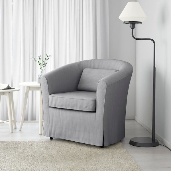 IKEA TULLSTA armchair, Nordvalla medium gray , IKEA Sale | 87261LMSW