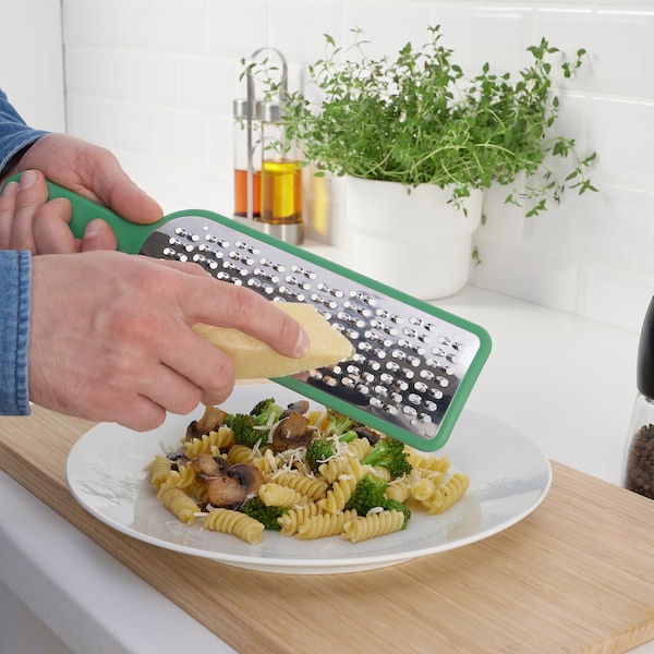 IKEA UPPFYLLD grater with handle, bright green, 12 in , IKEA Sale | 87043XNVC