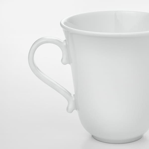 IKEA UPPLAGA mug, white, 12 oz , IKEA Sale | 01624MTFN