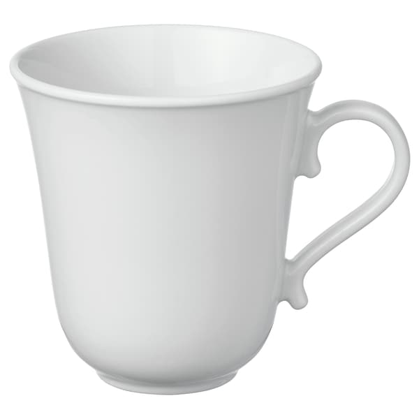 IKEA UPPLAGA mug, white, 12 oz , IKEA Sale | 01624MTFN