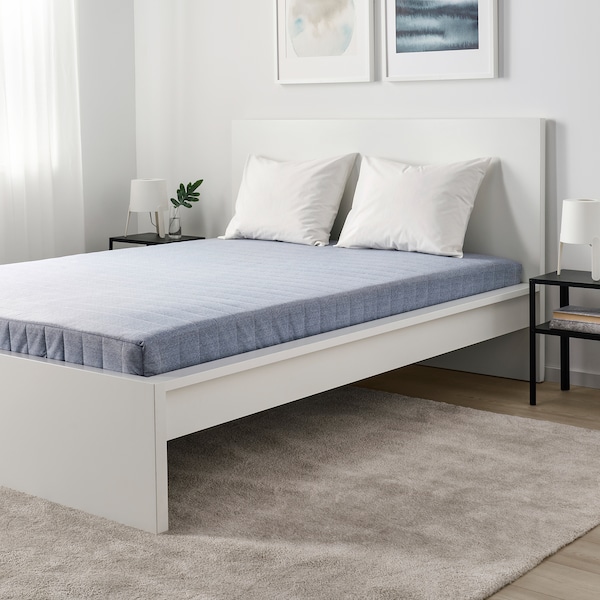 IKEA VADSÖ spring mattress, firm/light blue, Full , IKEA Sale | 38514FKPT