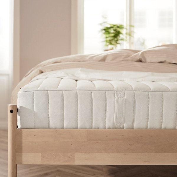 IKEA VALEVÅG pocket spring mattress, medium firm/white, Queen , IKEA Sale | 58423EUFR