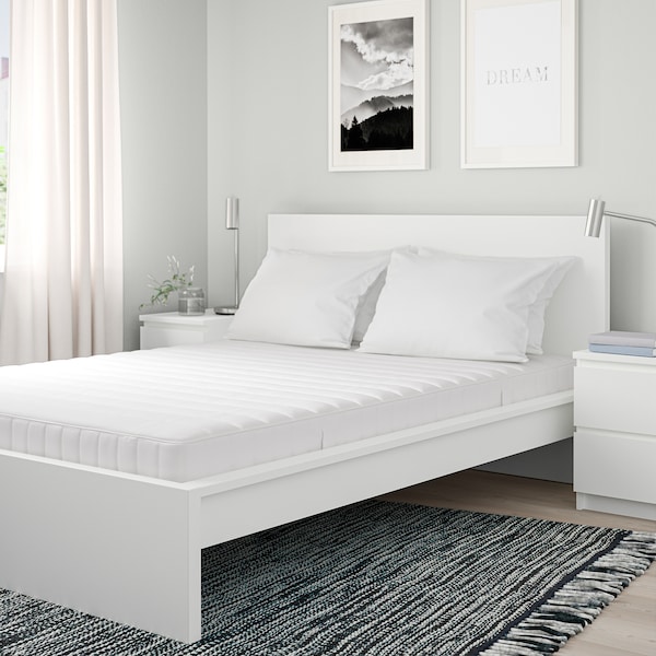 IKEA VALEVÅG pocket spring mattress, medium firm/white, Queen , IKEA Sale | 58423EUFR